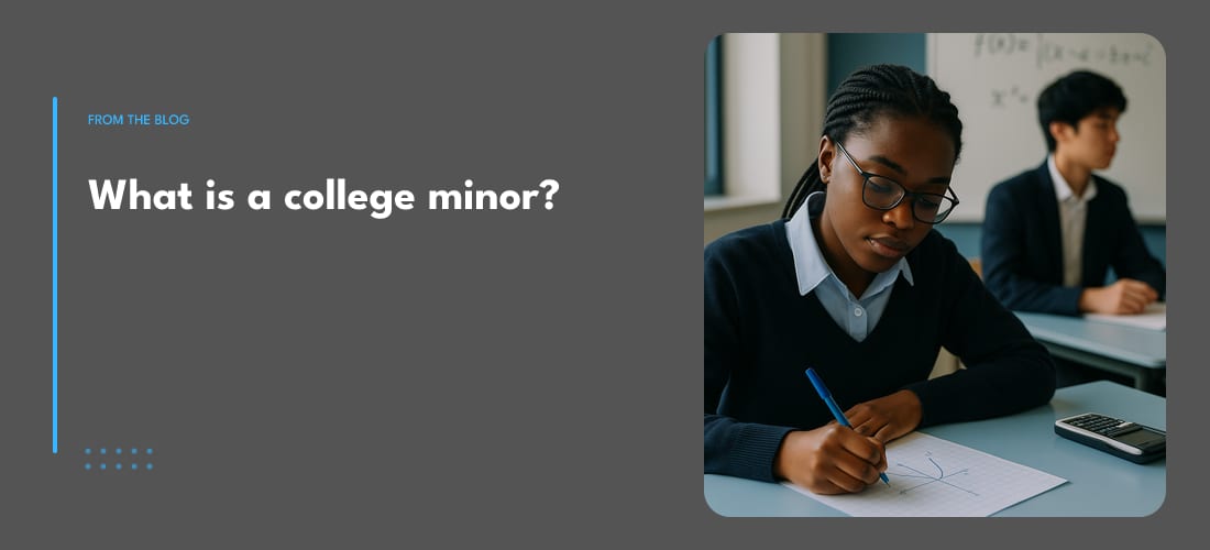 What is a college minor?