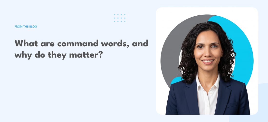 What are command words, and why do they matter?